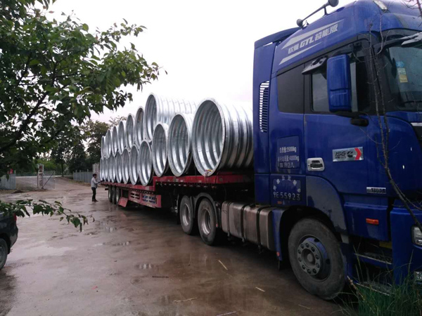 橋梁專用金屬波紋涵管